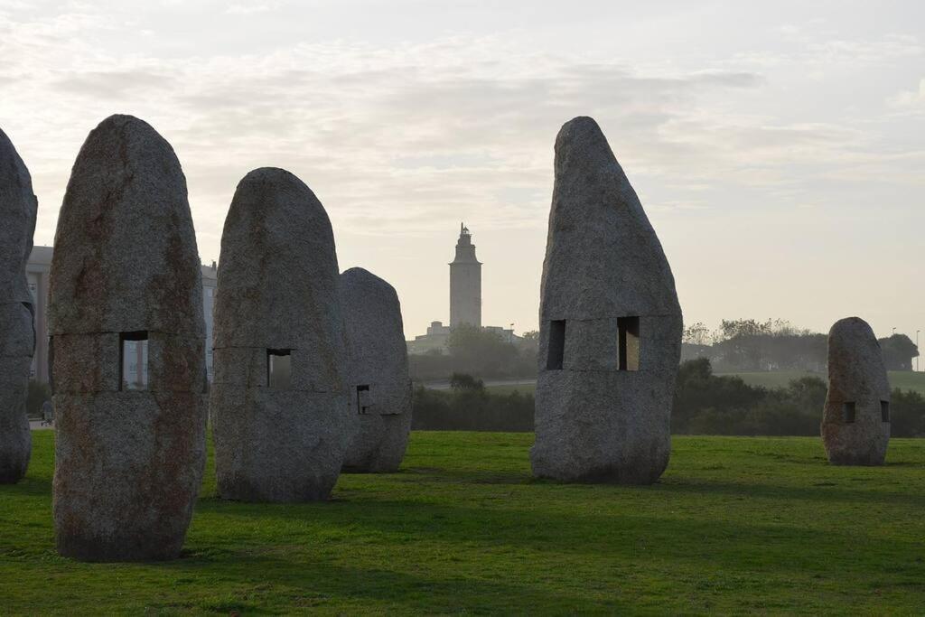 Apartamento Torre De Hercules โอโกรูญา ภายนอก รูปภาพ