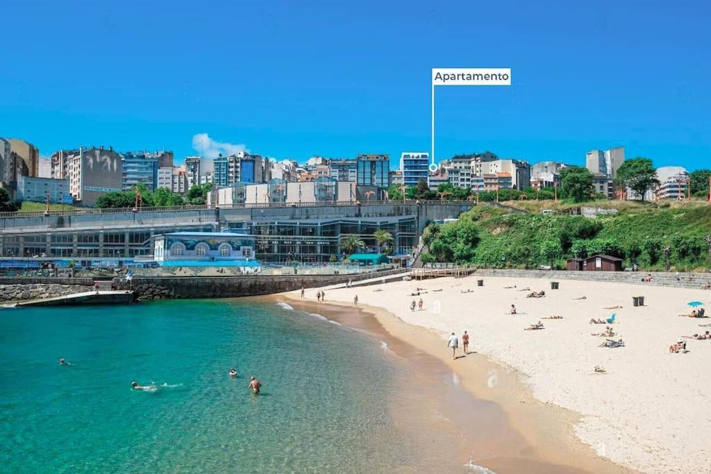 Apartamento Torre De Hercules โอโกรูญา ภายนอก รูปภาพ